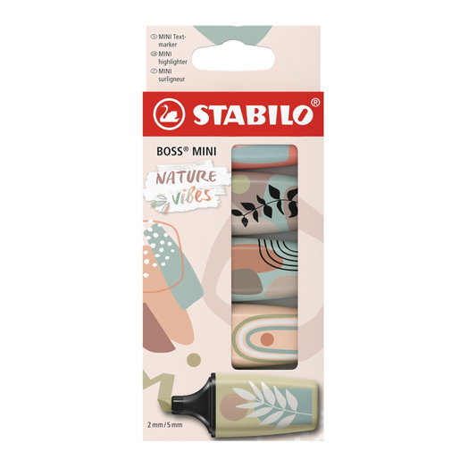 Highlighter STABILO BOSS MINI Naturevibes